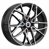 KиK 7x18/5x115 ET43 D70,2 Вудроф (КС104) Алмаз черный