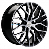 Khomen Wheels 8,5x20/5x112 ET20 D66,5 KHW2005 (Q8) Black-FP (под ORG)
