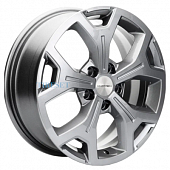 Khomen Wheels 6,5x17/5x108 ET33 D60,1 KHW1710 (Chery tiggo 7pro) Gray