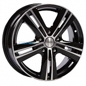 Скад 6x16/5x114,3 ET45 D67,1 Багира Алмаз (M12)