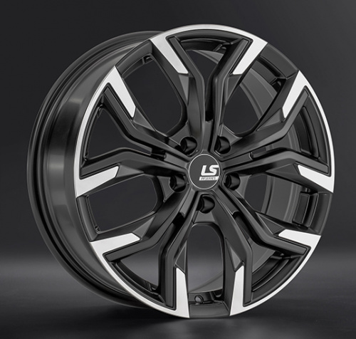 Диски Диск LS FlowForming RC92 7,5х18 5/108 ET45 D65,1 BKSF на tireset.ru