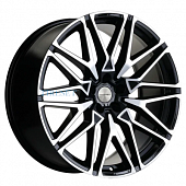 Khomen Wheels 9,5x21/5x112 ET37 D66,6 KHW2103 (X5/X6/X7осн.) Black-FP