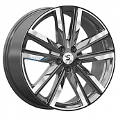 Premium Series 8x20/5x112 ET28 D66,6 КР014 (Audi Q7) Diamond Gloss Graphite (79383)