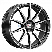 iFree 7x18/5x114,3 ET37 D66,6 Винзор (КС1108) Блэк Джек