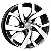 KиK 6,5x16/5x100 ET42 D57,1 Палермо-оригинал (КС607) Алмаз черный