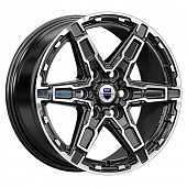 KиK 8x18/6x114,3 ET46 D67,1 Дистрикт (КС1159) Алмаз черный