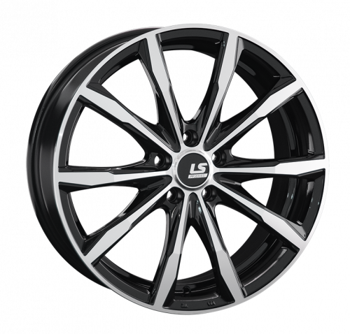 Диски Диск LS FlowForming RC38 8х19 5/108 ET45 D63,3 BKF на tireset.ru
