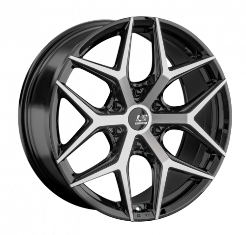 Диски Диск LS FlowForming RC64 9х20 6/139,7 ET25 D78,1 BKF на tireset.ru