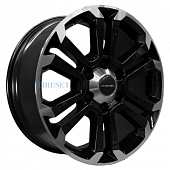 Khomen Wheels 7,5x18/6x114,3 ET38 D67,1 KHW1817 (Mohave) Black-FP