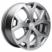 Khomen Wheels 6,5x17/5x114,3 ET45 D54,1 KHW1710 (Coolray) Gray