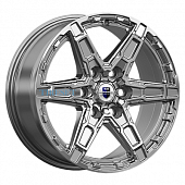 KиK 8x18/6x139,7 ET30 D106,1 Дистрикт (КС1159) Дарк платинум