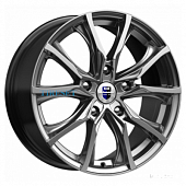 KиK 7,5x17/5x108 ET45 D67,1 Твист (КС697М) Дарк платинум