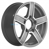 Khomen Wheels 6,5x16/5x139,7 ET40 D98,5 KHW1614 (Niva 4x4) F-Silver-FP