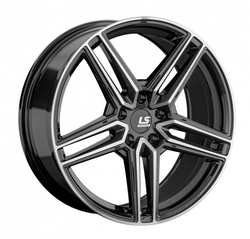 Диски Диск LS FlowForming RC79 8,5х19 5/108 ET30 D65,1 BKF на tireset.ru