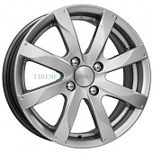 KиK 6x15/4x108 ET38 D67,1 Джемини (КС617) Дарк платинум