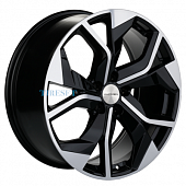Khomen Wheels 8,5x20/5x112 ET33 D66,6 KHW2006 (Audi/VW) Black-FP