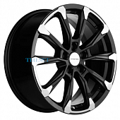 Khomen Wheels 7,5x18/5x114,3 ET50 D67,1 KHW1808 (K5/Santafe) Black-FP