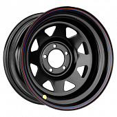 ZEPP 4x4 8x16/5x139,7 ET-25 D110 УАЗ Triangle Gloss Black (LTM)