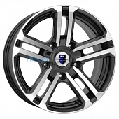 KиK 7x16/5x139,7 ET5 D98 Палладика (КС591М) Алмаз черный