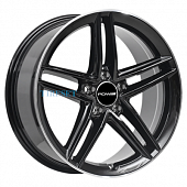 PDW 8,5x18/5x112 ET40 D66,56 FF2127 Gloss Black Machine Edge (PDW)