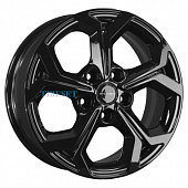 Khomen Wheels 6,5x16/5x114,3 ET43 D67,1 KHW1606 (Huyndai/Kia) Black