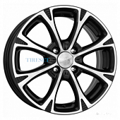 KиK 6x15/4x108 ET23 D65,1 Блюз-оригинал (КС606) Алмаз черный
