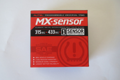 Датчик TPMS Autel MX-1 Sensor M 433МГц+315МГц, быстрофиксируемый, программируемый