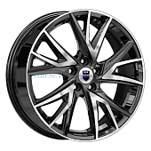 KиK 6,5x18/5x112 ET43 D57,1 Кайлас (КС1054) Алмаз черный