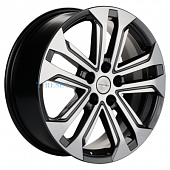 Khomen Wheels 7x18/5x112 ET43 D57,1 KHW1803 (Kodiaq/Tiguan) Gray-FP
