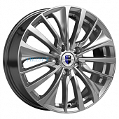 KиK 6,5x17/5x112 ET46 D57,1 Flanker (КС1097) Дарк платинум