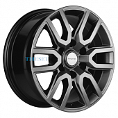 Khomen Wheels 8x17/6x139,7 ET50 D92,5 KHW1723 (Hyundai H-1/Staria) Gray