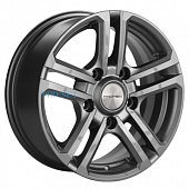Khomen Wheels 6,5x16/5x139,7 ET40 D98,5 KHW1602 (Niva 4x4) Gray