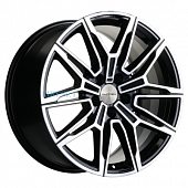 Khomen Wheels 8,5x19/5x114,3 ET30 D60,1 KHW1904 (RX/NX) Black-FP