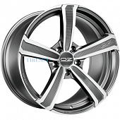 OZ 9,5x20/5x112 ET52 D79 Montecarlo HLT Matt Dark Graphite Diamond Cut