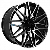 Hengder 10x21/5x112 ET35 D66,5 5063 Black machined face (HNGD)