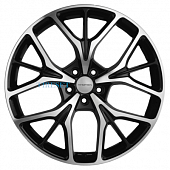 Khomen Wheels 8x20/5x108 ET46 D63,4 KHW2012 (Geely Monjaro (KX11)) Black-FP