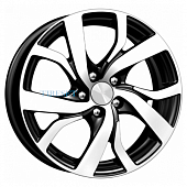 KиK 6x15/5x112 ET47 D57,1 Палермо-оригинал (КС668) Алмаз черный
