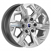 KиK 7,5x17/6x139,7 ET25 D106,1 Тейт (КС1050) Дарк платинум