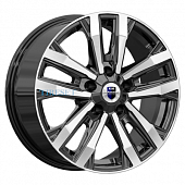 KиK 8x18/5x150 ET60 D110,1 Мичиган (КС1107) Алмаз черный