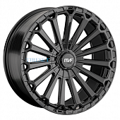 LS FlowForming 9x18/6x139,7 ET15 D106,1 RC80 BK (конус, Колпак+лого)