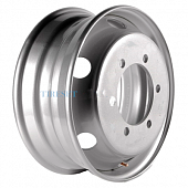 Asterro 6,75x17,5/6x222,25 ET115 D164 B19DS44,4 Silver (1714) Азия (HD72,78, HINO, ISUZU)