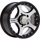 Скад 7x16/6x139,7 ET20 D109,7 Титан Алмаз