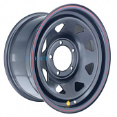 Off-Road Wheels 8x16/5x139,7 ET15 D110 УАЗ Черный матовый усиленный (треуг. мелкий)