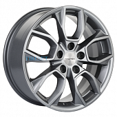 Khomen Wheels 7x17/5x110 ET46 D63,3 KHW1713 (Changan CS35 Plus) Gray