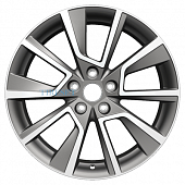 Khomen Wheels 7x18/5x112 ET45 D57,1 KHW1802 (Karoq) Gray-FP